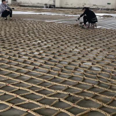 Outlet Customized 3 Strand Safety Cargo Nets For Port Or Ship
