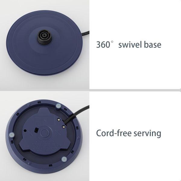 Cordless Stainless Steel Electric Kettle 1.7 Liter For Home Appliances electric tea kettle