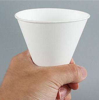 Disposable Paper Cup with PE Film Capacity 3.7/4/4.5oz/6oz Popular in Public Place