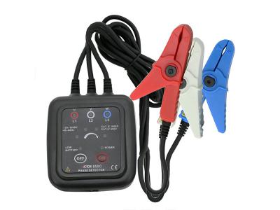 Verificador sem contato de Electric Power com o indicador trifásico do diodo emissor de luz