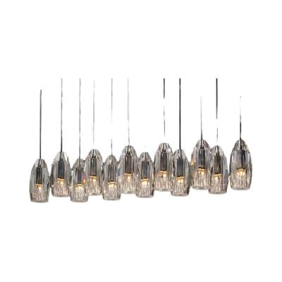 CHATELET Linear Pendant Light with E26 Base for Ceiling Installation