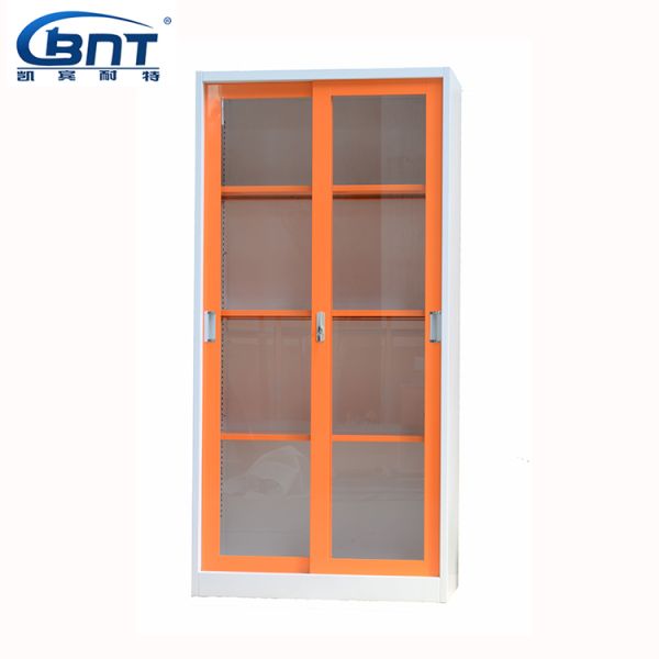 Bedroom Fast Assembly Two Doors Steel Storage Cupboard