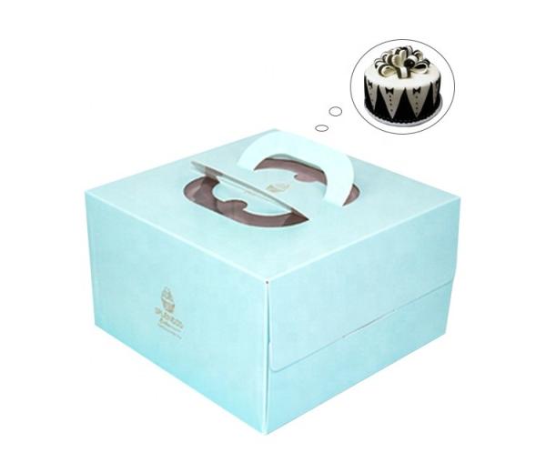 Corrugated Board Food Container Paper Box . Cupcake Box With Handle