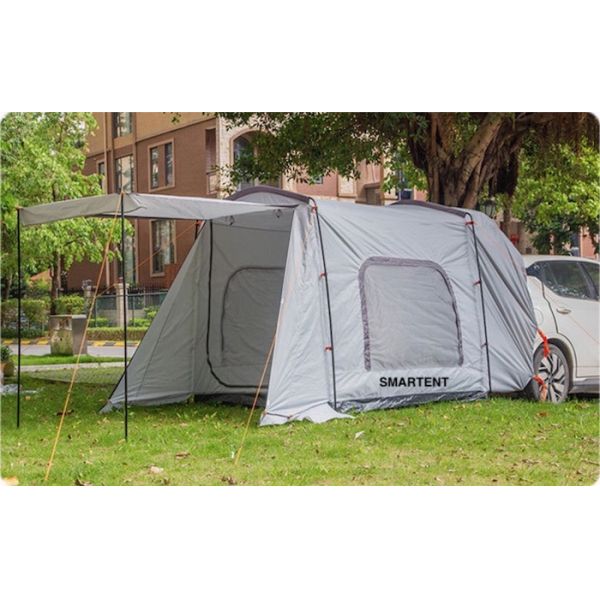 Внешний 260*180*190CM Серый цвет водонепроницаемый PU2000MM Покрытый полиэстером 210D Легкая установка внедорожный автомобиль Кампинговое укрытие