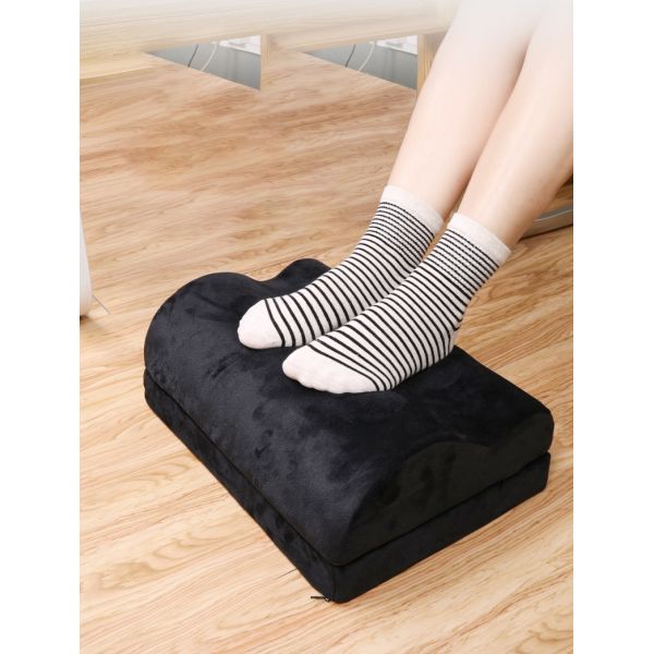 Adjustable Height Foot Rest Cushion for Better Posture and Comfortable Seating