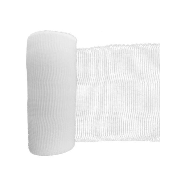 Socorros do tamanho do OEM os primeiros descoraram Gauze Bandage Conforming elástico