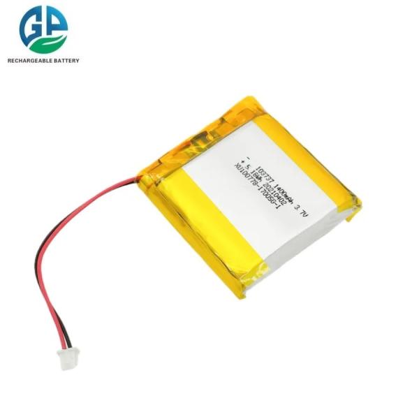 High Discharge 30C Max60C Li Ion Batteries 103737 3.7v 1400mah Rechargeable Lithium Ion Li-Polymer Battery