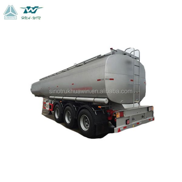 SINOTRUK howo 3 Axles #90 King Pin 50000Liters Fuel Tank semi trailer truck with low fuel consumption