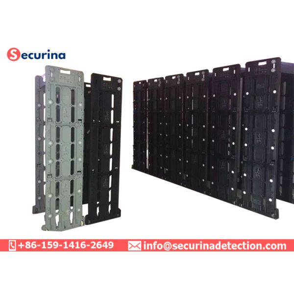 Hotel Airport Security Walk Through Metal Detector , Security Gate Scanner Easy To Move