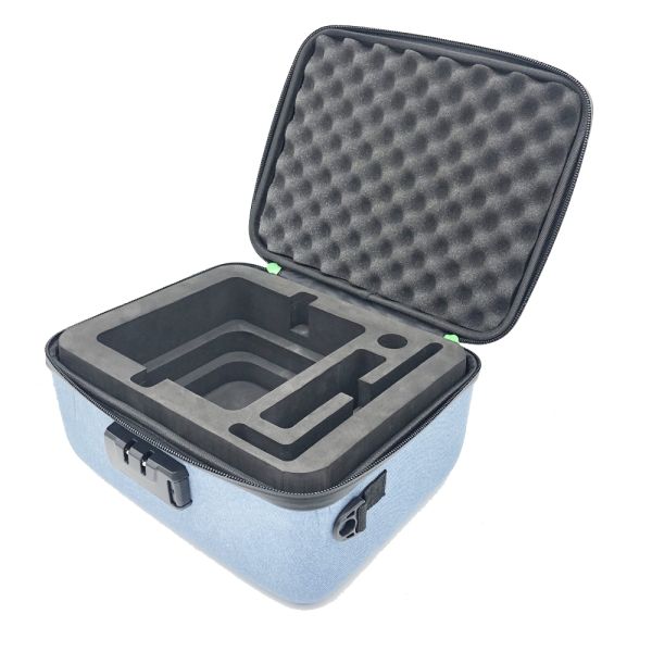 Waterproof Jeans Material Custom EVA Foam Case For Quad Drone With Digits Lock