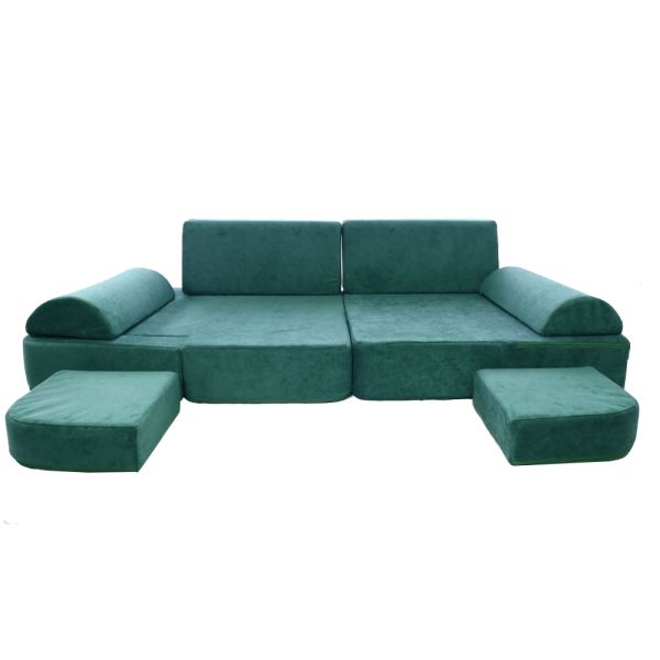 Custom Logo Accepted Children's Toy Sofa Set for Modern Family Living Room Furniture