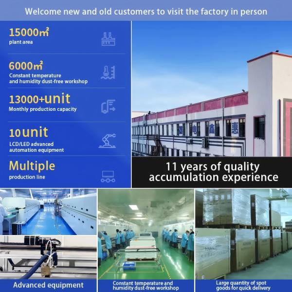 75 Inch Floor-stand High Brightness Large Format Interactive Display Multi-Touch Retail Wayfinding Solution Digital Signage