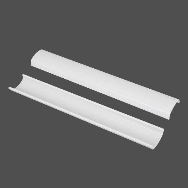 Electrical White PVC Horse Fence PVC Cable Trunking Wire Management Plastic Profile Customized