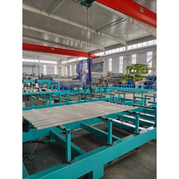 C21 High Speed Trapezoidal Roof Sheet Roll Forming Machine with Automatic PLC Control and Patented Linear Guide Rail System for Metal Roof Panels