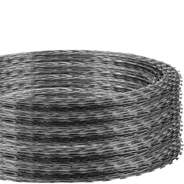 Factory direct supply cheap price Sell Well New Type  Razor Galvan Blade Fencing Wire Barbed Concertina Wire
