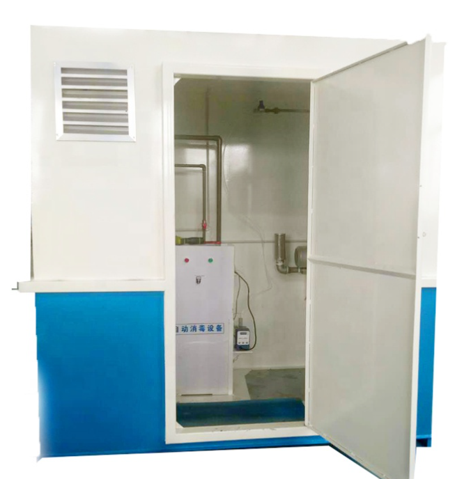 60 To 120m3/D Biological Process Small Community Wastewater Treatment Systems