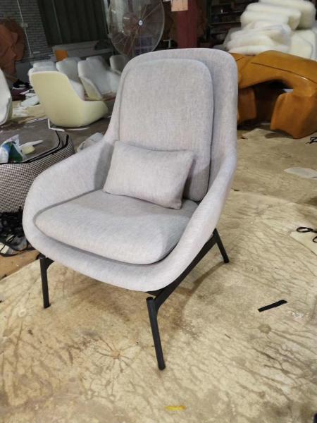 Modern reception chair Living Room leisure lobby lounge chair bar hotel chair