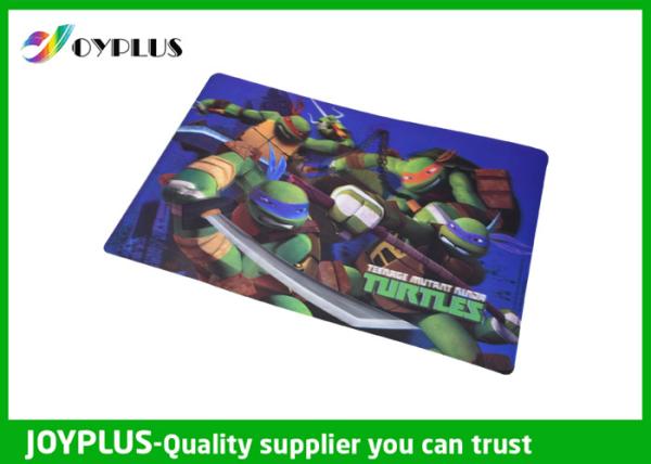 0.7mm Thickness Dark Brown Placemats , Outdoor Table Placemats EVA Material