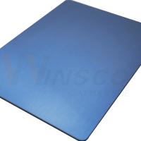 Sapphire Blue Hairline Finish Inox Plate SS 316 Brushed Stainless Steel No.4 Sheet 0.5mm 1mm 2mm 3mm