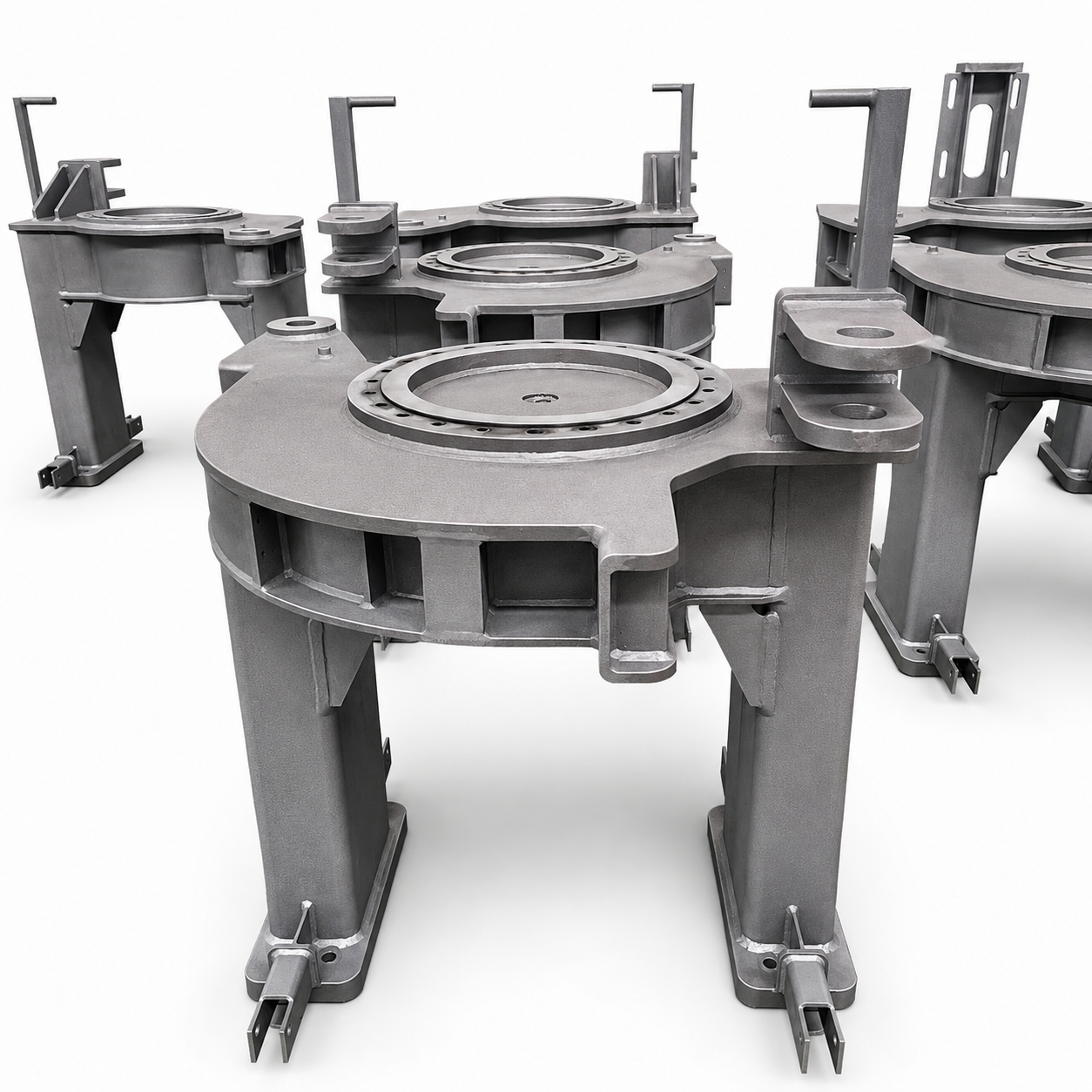 Customized Metal Steel Fabrication CE Certified Heavy Weldments For Mining Equipment