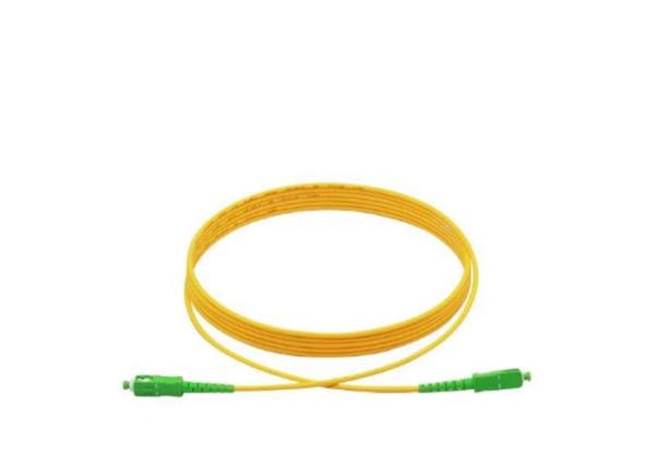 SC APC Optical Fiber Jumper , Base Station Cable Length 1m