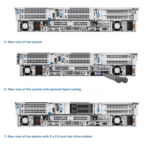 Good Price 4u Server Case R960 R940xa Server dell Poweredge Storage 10gbps Dedicated GPU AI Data Center System DELLs Servers