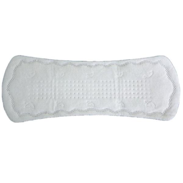 SGS Anti Leak Pure Cotton Panty Liners 190mm Non Woven Sanitary Pads No Wings