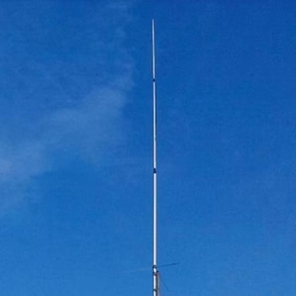Antenna de duplo pólo de alumínio multibanda para comunicação exterior com elemento de irradiação de Cu