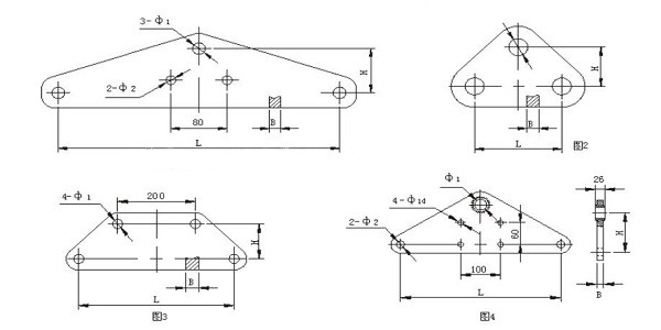 Power Fitting LV Type hot dip galvanized steel Plate Ploe accessories
