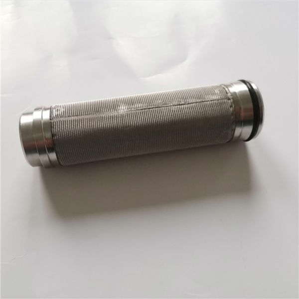 1-300mm Dia 316 Stainless Steel Mesh , SS Sintered Filter Cartridge Large Flow