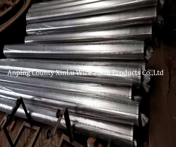 Stainless Steel 2205 Wedge Wire Screen Tube with 219mm Johnson Water Well Screen Pipe