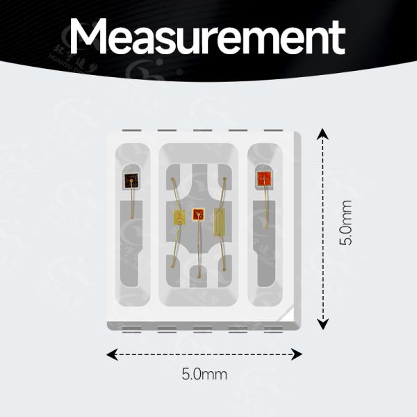 SMD LED CHIP 5054 Dimming Diode Red Blue Green Infrared Red Far IR LED Chips for LED Therapy Light
