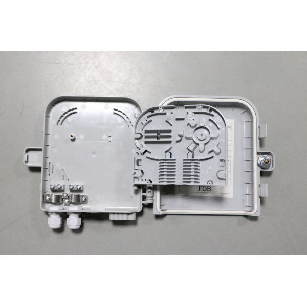 Держатель стены приложения волокна 8 АБС коробки распределения оптического волокна падений портов ФТТХ
