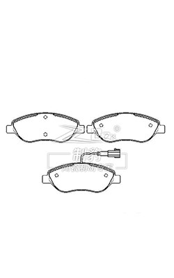 フィアット・スティロ・ブレーキ・パッド 77362093 フロント・ブレーキ・パッド交換