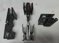 Stainless Steel Casting Bathroom Glass Door Hinge Erosion Resistant
