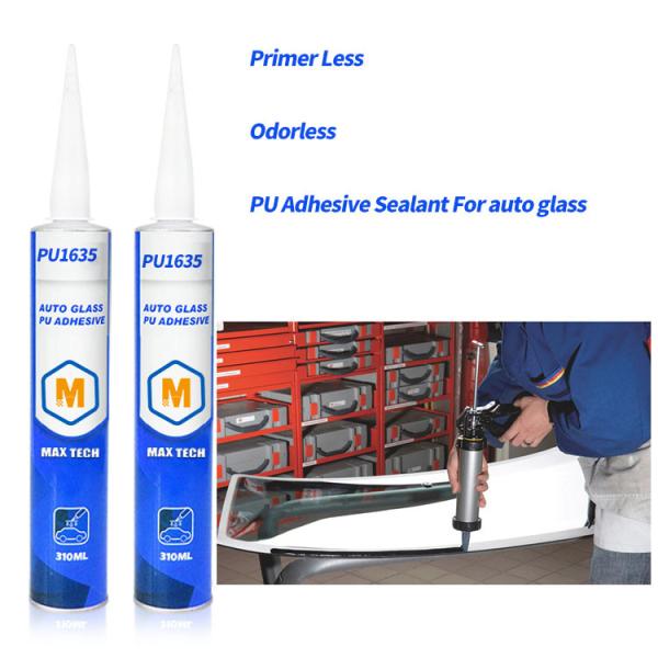 High Strength No-Sag Primerless Odorless PU Windscreen Sealant Car Glass Sealant