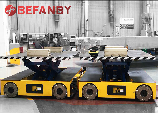 Тележка переноса подъема Agv батареи лития электрическая Steerable