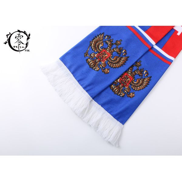 Russian Champions League Sublimation Scarf World Cup For Man