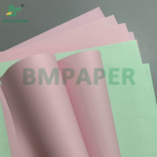 High Color Rendering 48gsm 55gsm Carbonless Paper For Making Four-part Carbonless Forms