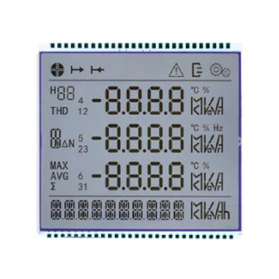 Visor LCD personalizado de tela de dígitos de 4,0-5,0V, módulo LCD personalizado TN