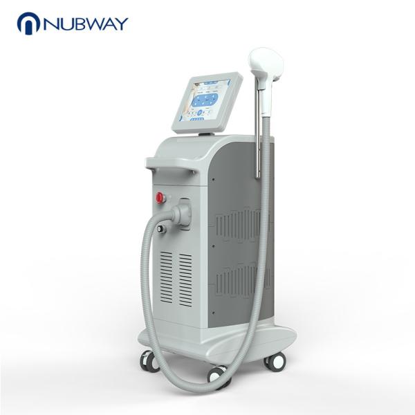 Nubway profesional new hair removal 3 wavelengths 808nm 755nm 1064nm micro channel diode laser with CE