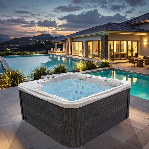 Spacious 6 personas bañera de hidromasaje de hidromasaje para la relajación definitiva