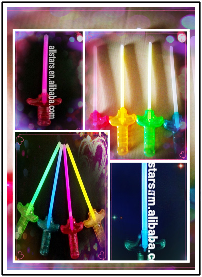 Non-toxic Glow Stick Wand for Christmas Festival Decoration Supplies at Christmas