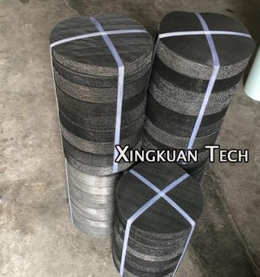 Filtro de tela Mesh For do aço carbono do metal PP/HDPE que recicla a malha 20 - 150
