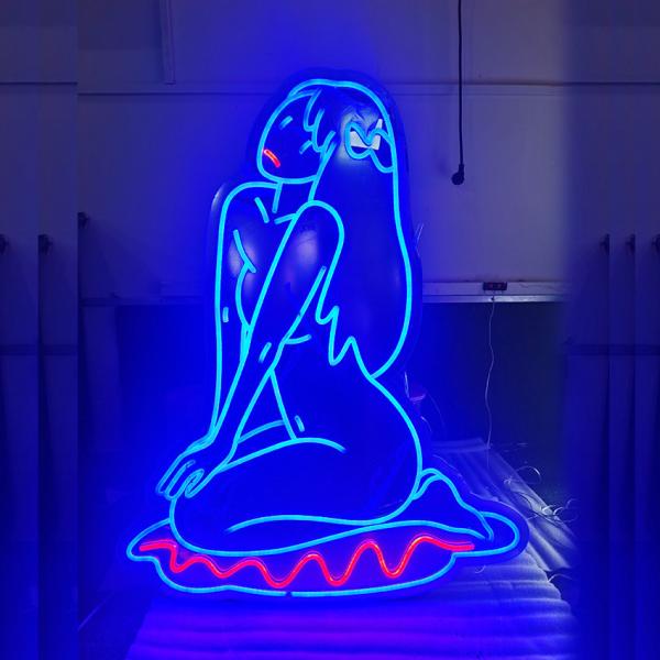 Waterproof Flexible LED Rope Light 12VDC Silica Gel LED Tube Light Blue Color
