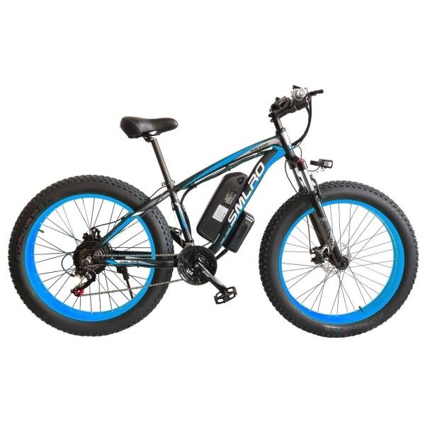 150KG Loading 26 Inch Fat Tire Electric Bike , Ebike Fat Bike 100KM Endurance