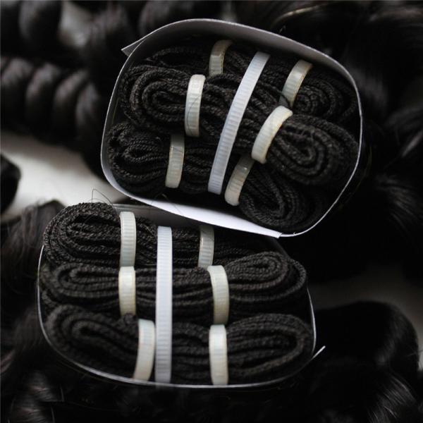 Distributor 100% Indian Temple Hair Double Wefted Human Hair Weaving