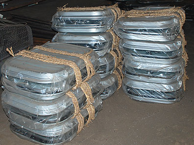 Marine Aluminum Frame Portlights with φ250,φ300,φ350,φ400,φ450mm