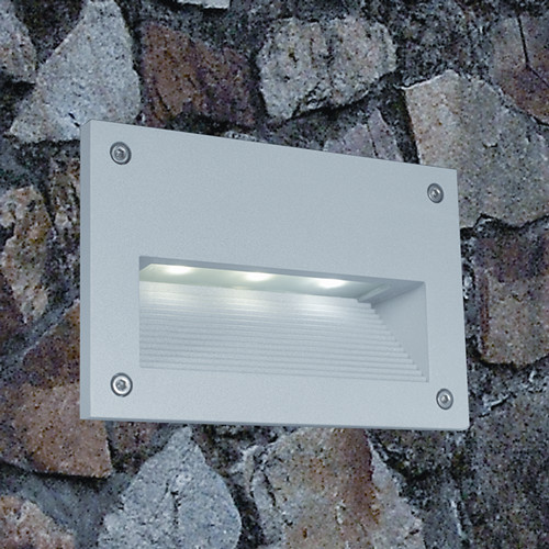 3 * 1W Outdoor LED Step Lights Edison 230V for Hospital / School / Museum