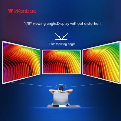 O LCD monitora o tela táctil interativo do painel de exposição 55 polegadas horizontal